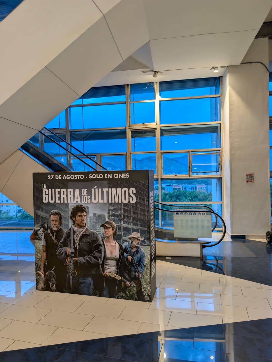 The cinema in Oviedo. Big films run in the original with Spanish subtitles.