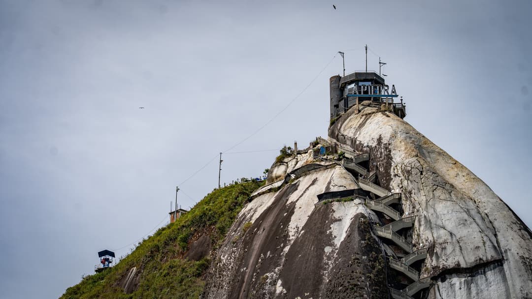 The summit with its viewing tower.